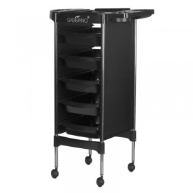 Hairdressing Trolley GABBIANO FX11-5 Black